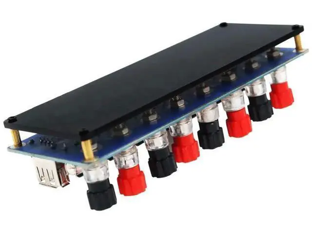 Alt view image 5 of 7 - 2Pcs 20/24Pin ATX Bench Power Breakout Board with 5V USB Port, PC ATX PSU Desktop Power Adapter Module, Blue