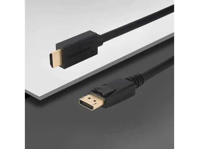 Alt view image 5 of 7 - 6FT/1.8M Active DisplayPort 1.2 to HDMI Cable, Black, Support 4K@2K, 3D Audio Video & Eyefinity Multi-Screen