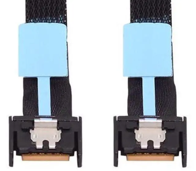 Main image of PCI-E 5.0 Mini Cool Edge IO MCIO 4X 38Pin SFF-TA-1016 Extender Cable 0.5M