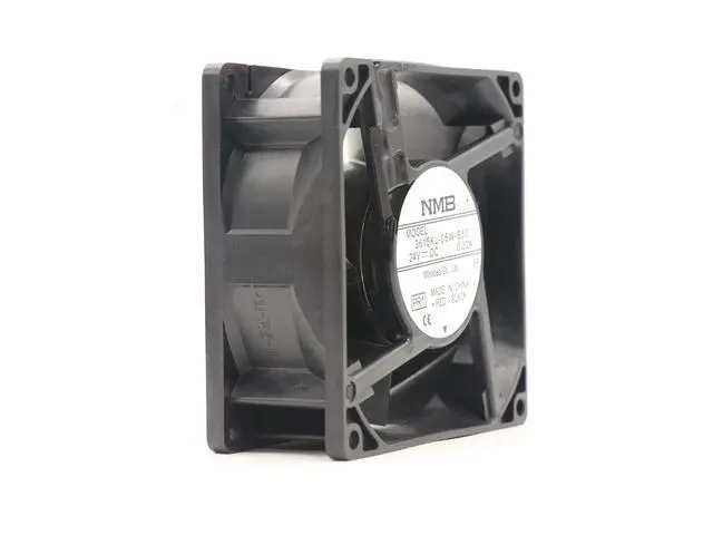 Alt view image 5 of 6 - 92x92x38mm Replacement Cooling Fan, DC24V 0.32A 2 Wires Ball Bearing Fan Compatible with NMB 3615KL-05W-B50 for ABB Inverter, Industrial Cabinet, Server Power Supply Cooling