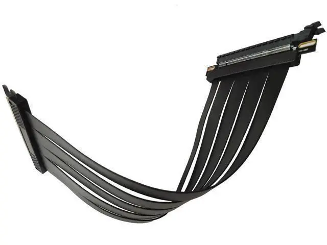 Alt view image 3 of 3 - 20cm 180-Degree Flexible PCI-E 4.0 High Speed GPU Riser Extension Cable