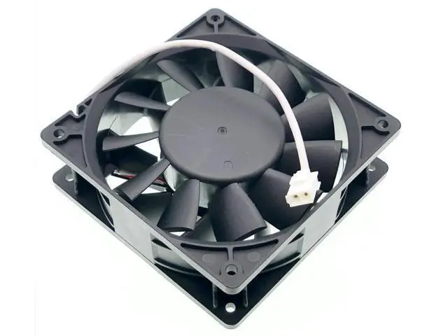 Alt view image 5 of 7 - 120x120x38mm DC24V 2.40A Cooling Fan for PFB1224UHEC8X PN-406345 Rev06, 5500RPM High Airflow Industrial Fan