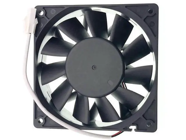 Alt view image 6 of 7 - 120x120x38mm DC24V 2.40A Cooling Fan for PFB1224UHEC8X PN-406345 Rev06, 5500RPM High Airflow Industrial Fan