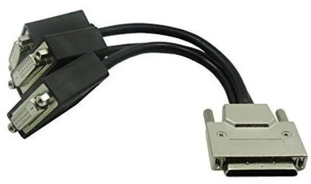 Main image of VHDCI Breakout Cable&Adapter-VHDCI(SCSI 68Pin) M to 3-Port DVI-D(24+1) F Splitter Breakout Cable for NVIDIA and VisionTek Graphics Cards