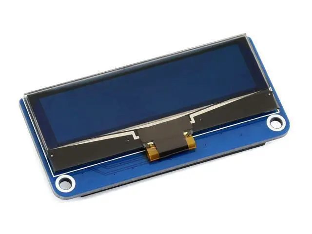 Alt view image 4 of 6 - 2.23inch OLED Display HAT for Raspberry Pi 128×32 Pixels with Embedded 1305 Driver Communicating via SPI or I2C Interface.