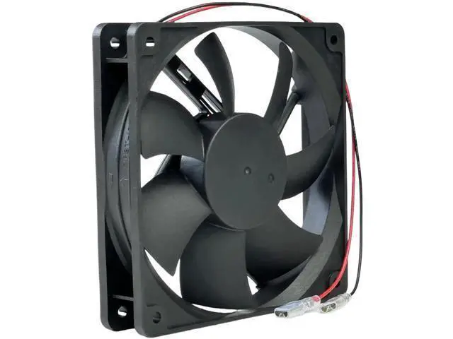 Alt view image 7 of 7 - COSTECH D12A04LWSZC0 Cooling Fan, DC12V 0.24A, 120×120×25mm 2-Wire 12025 Fan