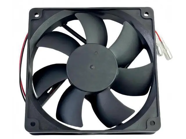 Alt view image 5 of 7 - COSTECH D12A04LWSZC0 Cooling Fan, DC12V 0.24A, 120×120×25mm 2-Wire 12025 Fan