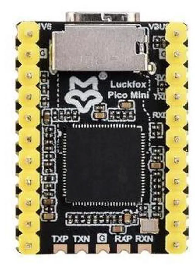 Main image of Luckfox Pico Mini RV1103 Linux Micro Development Board, Integrates ARM Cortex-A7/RISC-V MCU/NPU/ISP Processors with Flash, with Pre-soldered Header