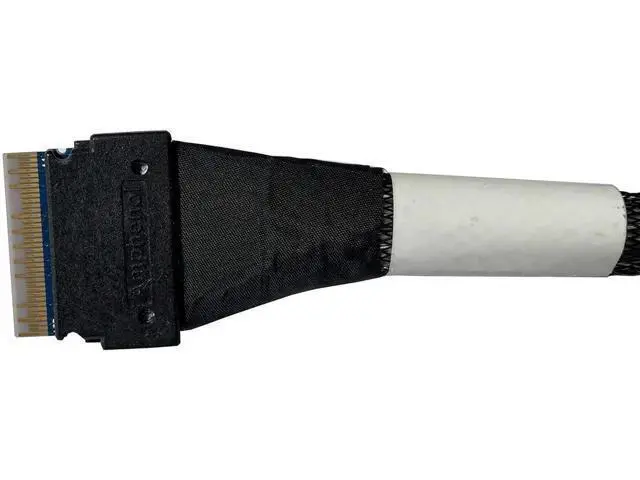 Alt view image 4 of 6 - 75CM 74Pin to Dual 68Pin Data Cable with Power, PCIe 8X to Dual Channel Conversion Cord