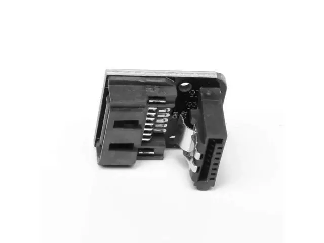 Alt view image 3 of 7 - 6 Pack 90 Degree Angled SATA 7Pin Adapter, 7Pin Male to 7Pin Female SATA Converter for Desktop Motherboard SSD HDD