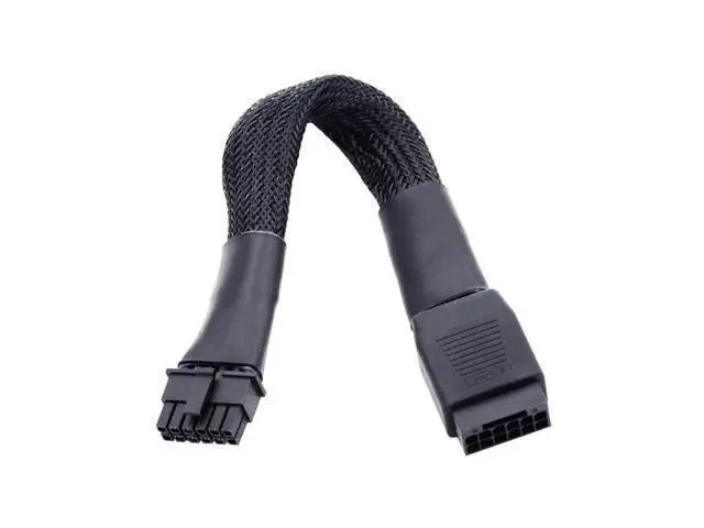 Alt view image 7 of 7 - ATX3.0 PCI-E 5.0 12VHPWR Power Modular Cable Male to Female Extension for 3080 3090TI PSU 16Pin 12Pin+4Pin Graphics Card
