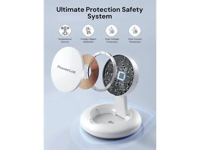 Alt view image 3 of 7 - Wireless Charger, 15W Fast Qi2-Certified Wireless Charging Station Compatible with iPhone 16/15 /15 Plus / 15 Pro /15 Pro Max /14/13 /12, Qi2 Enabled Devices (20W PD Charger Included)