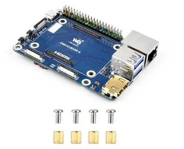 Main image of CM5 Mini Base Board (A) Designed, Compatible with Raspberry Pi Compute Module 5