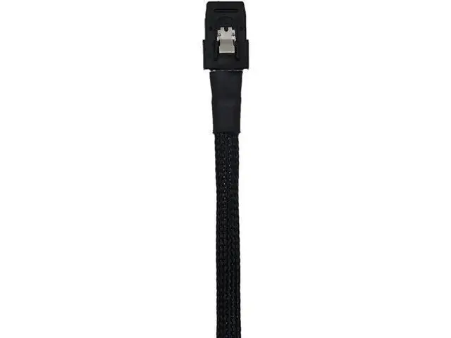 Alt view image 3 of 3 - Internal Mini SAS SFF-8087 36Pin 4i to 4×SFF-8482 29Pin SAS Hard Drive Cable with 4×4Pin SATA Power, 10cm Short Red Server Storage Cable