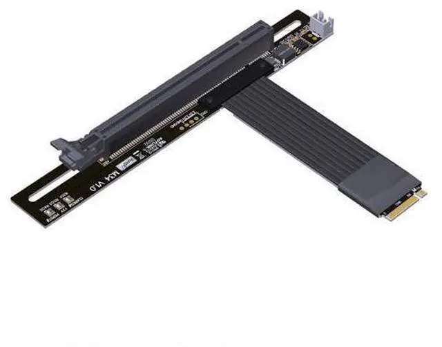 Main image of M.2 NGFF NVMe-Compatible Key M to PCI-E 4.0 x16 Extension Cable 64G/BPS PCIe4.0 x4 gen4 for Graphics Card (M41-M34/25CM)