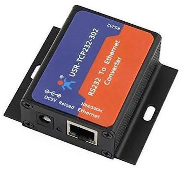 Alt view image 2 of 5 - TCP232-302 RS232 Serial to RJ45 Ethernet Adapter IP Converter/Device Server