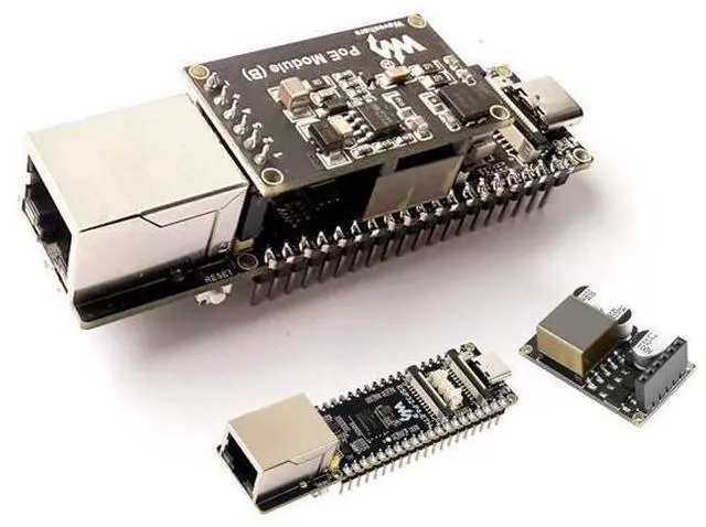 Main image of ESP32-P4 PoE Ethernet AI Development Board, Based On ESP32-P4 Chip, with PoE Module, Support P oE & USB-C Power Supply, Onboard ETH Port, MIPI-CSI/DSI, Microphone, Speaker Header, USB, etc