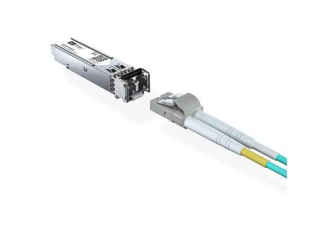 Alt view image 5 of 7 - H!Fiber 4 Pack 1.25G Multimode SFP LC Module, 1000Base-SX SFP Transceiver, MMF 850nm, 550m, DDM, for Cisco GLC-SX-MMD, Meraki, Ubiquiti UniFi UF-MM-1G, TP-Link, Fortinet, Intel, Netgear, Mikrotik