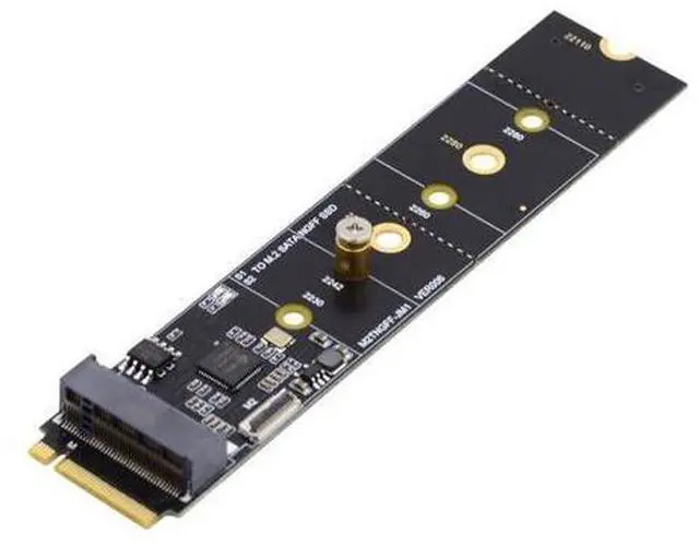 Main image of M.2 SSD SATA NGFF B+M Key to NVME M-Key Expansion Card Converter Adapter JMB582 Chipset for Motherboard 2230/2242/2260/2280/22110