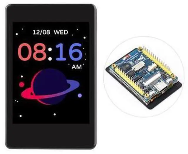 Main image of ESP32-S3 2inch Capacitive Touch Display Development Board, 240×320 Pixels, IPS Panel, 32-bit LX7 Dual-core Processor, Up to 240MHz Frequency, NOT Include OV560 Camera