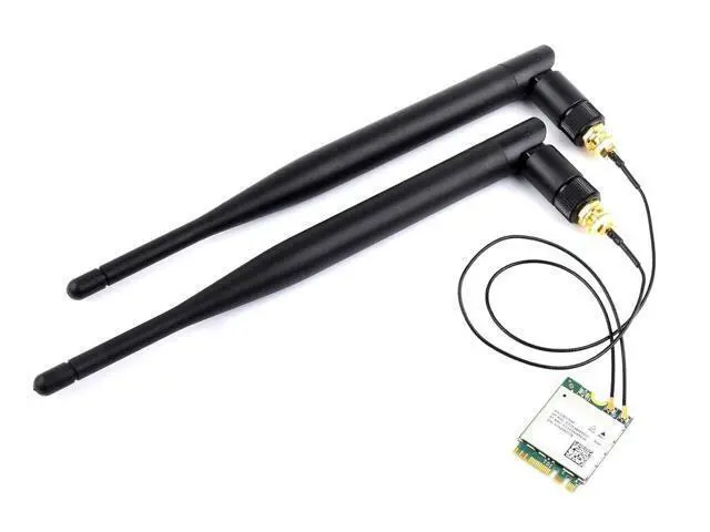 Alt view image 3 of 7 - AW-CB375NF Dual-Band Wireless NIC, 2.4G/5GHz WiFi 5, NGFF(M.2 A/E Key) Interface, RTL8822CE-CG Core, Support BLE 5.0, High Speed for Jetson Xavier NX, Orin NX, Orin Nano