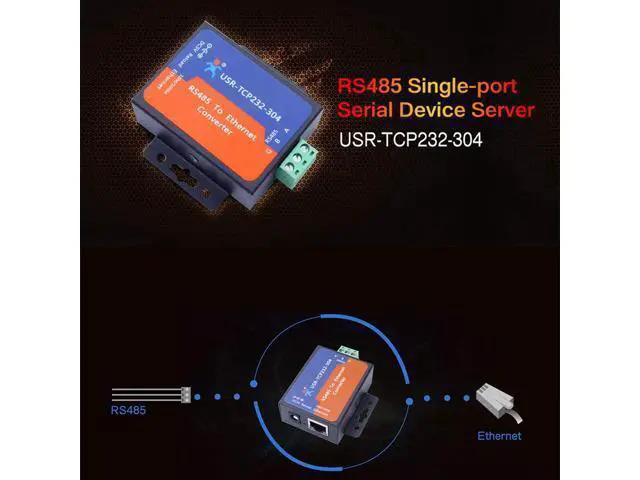 Alt view image 2 of 7 - USR 10/100 Mbps RJ45 Ethernet Adapter, 2KV Electromagnetism Isolation, IP, TCP, UDP, DHCP, DNS, HTTP, ARP, ICMP