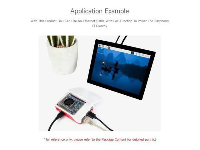 Alt view image 7 of 7 - PoE HAT (G), Compatible with Raspberry Pi 5, 5V 5A Output, Stable Performance, Supports 802.3af/at Network Standard, Power Over Ethernet HAT (G), Suitable for RPi 5 Official Case