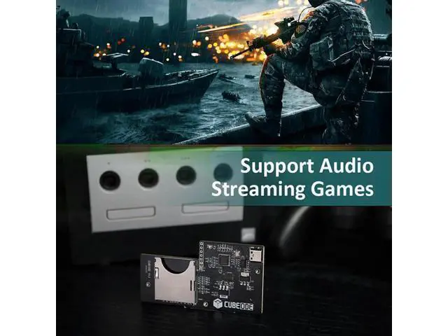 Alt view image 4 of 5 - CUBEODE V1.2 Optical Drive Emulator Upgraded No SD2SP2/SDGecko Required Replace DVD Drive for NGC GameCube Game Console