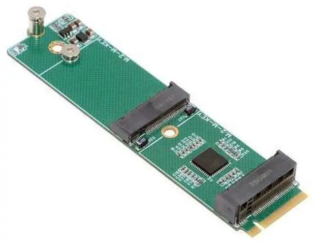 Main image of Daul Port M.2 NVME Expansion Card Adapter,PCIE M-Key 1 to 2 M-Key NVME SSD Card Adapter for 2230/2280mm SSD