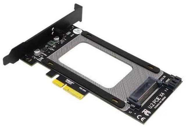 Main image of U2 to PCI E Adapter Card Riser PCI Express 3.0 4X U.2 SFF-8639 Adapter PCIe U.2 SSD to PCI-E Card Support Intel 2.5" NVME U2 SSD