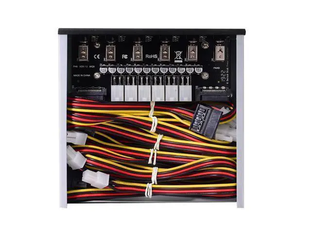 Alt view image 5 of 7 - CY Hard Disk 6 Ways Control System Intelligent Control Management System HDD SSD Power Switch with 5.25 CD-ROM Bay