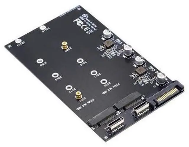 Main image of M.2 to Oculink Adapter,PCIe NVME/AHCI SSD 2 to 2 SFF-8611/8612 Adapter Support 2230/2242/2280/22110mm