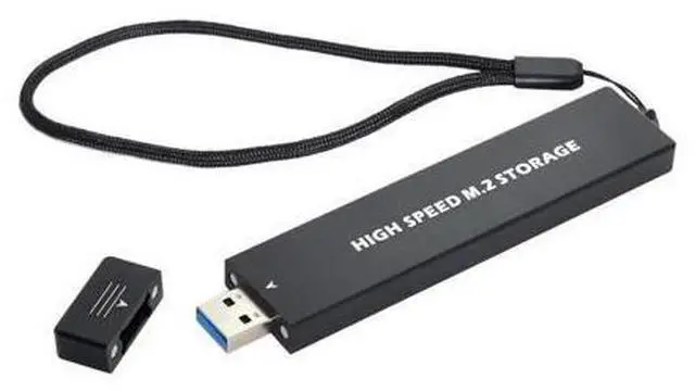 Main image of M.2 to USB 3.1 Adapter,NVME M-Key M.2 NGFF SATA SSD to USB 3.0 Type A Converter Adapter RTL9210B Chipset