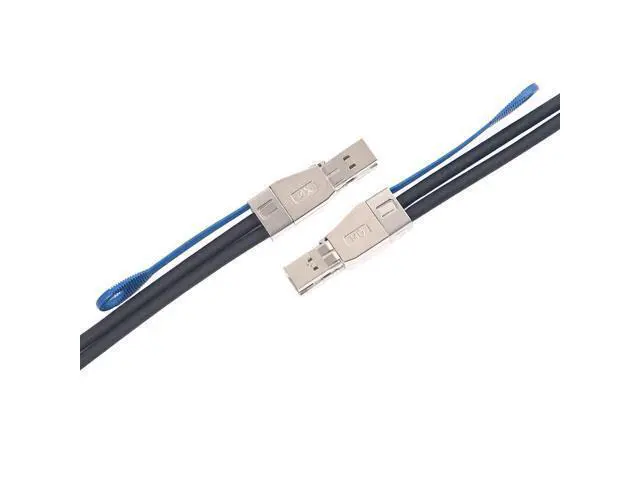 Alt view image 3 of 5 - 12G External Mini SAS HD SFF-8644 to SFF-8644 Cable for Server, Raid Card & PCI Express Controller, 1.5-m(4.92ft)