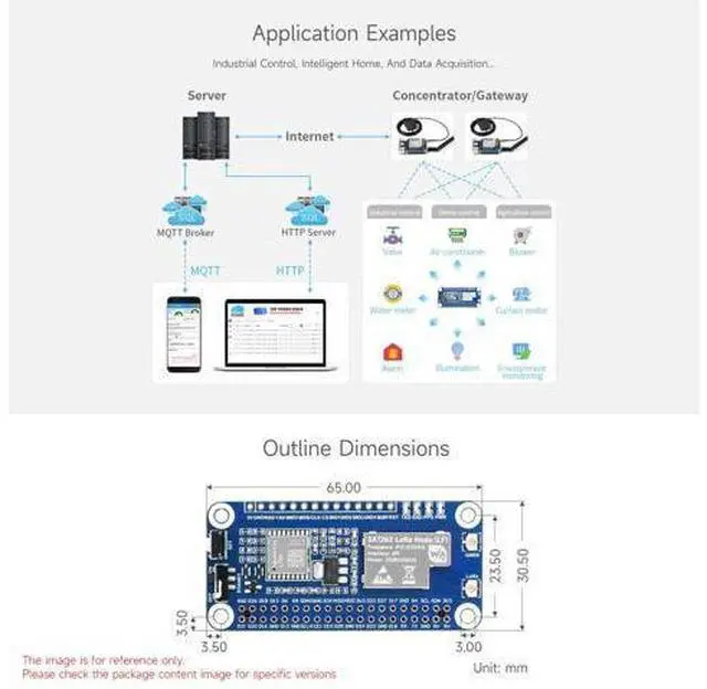Alt view image 7 of 7 - SX1262 LoRaWAN Node Module Expansion Board, Compatible with Raspberry Pi 4B/3B/Zero/Zero W/Zero 2W, Pico/Pico W, with Magnetic CB Antenna-868/915M Frequency