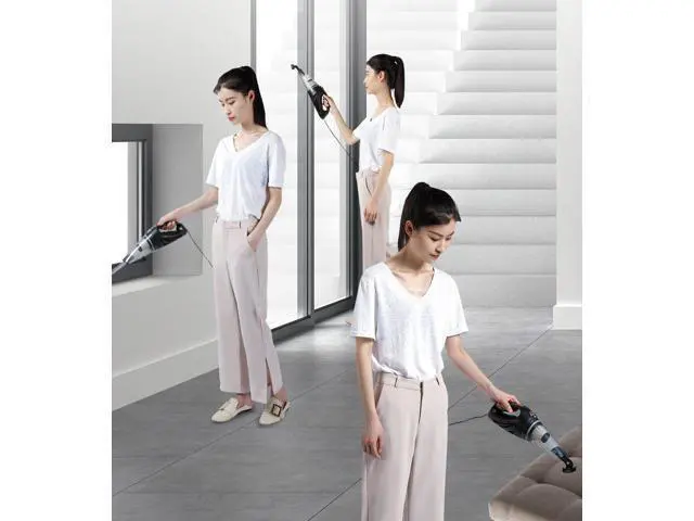 Alt view image 2 of 7 - Car Vacuum Cleaner Portable High Power Mini Handheld Wireless Vacuum Cleaner