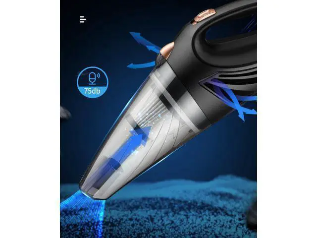 Alt view image 5 of 7 - Car Vacuum Cleaner Portable High Power Mini Handheld Wireless Vacuum Cleaner