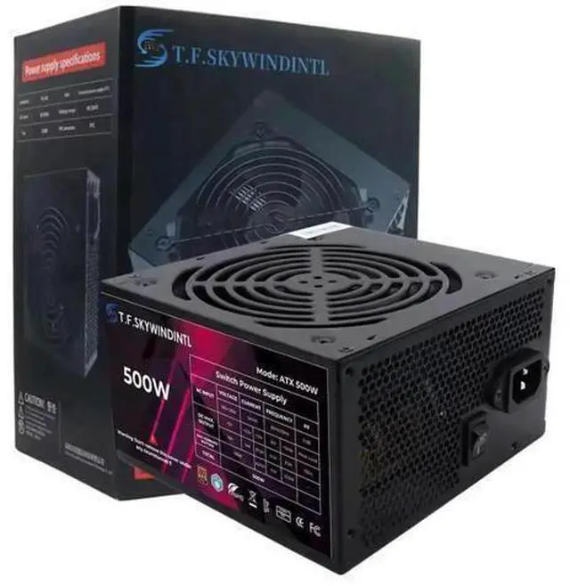 Main image of 500W 90-264V ATX Power Supply 80 Plus Bronze Computer Power Supply PC Source For Gaming Case Multi-function Protection Energy