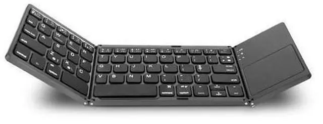 Main image of Foldable Bluetooth Keyboard with Touchpad Wireless Trackpad Keyboard