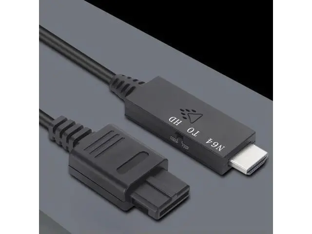Alt view image 2 of 4 - 1m Converter Adapter Fit for Nintendo 64 To HDMI-compatible Converter Adapter Cable Plug and Play Acceessories for SNES/NGC/SFC