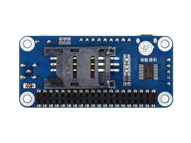 Alt view image 2 of 7 - GSM/GPRS HAT, Compatible with Raspberry Pi 5/4B/3B/Zero/Zero W/Zero 2W/Pico/Pico W/Pico WH,Jetson Nano Based on SIM800C Support SMS Data Transfer ect, 2G Communication