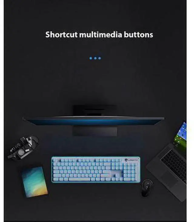 Alt view image 2 of 5 - Pro Mechanical Gaming Keyboard, Mechanical Keyswitches, Key RGB Backlighting Yellow