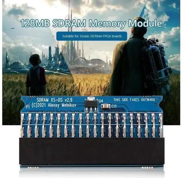 Alt view image 2 of 4 - Replacement Memory Module 128MB for Mister SDRAM XS-DS V2.9 Board for Mister FPGA Game Playing Accessories