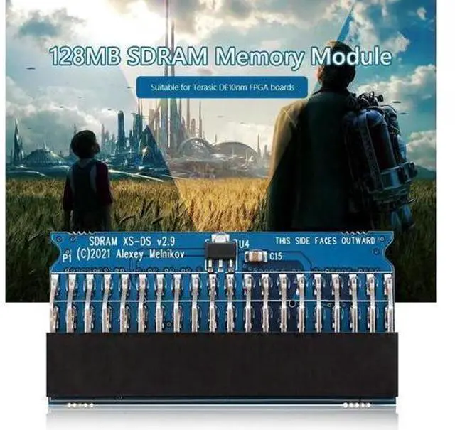 Alt view image 3 of 4 - Replacement Memory Module 128MB for Mister SDRAM XS-DS V2.9 Board for Mister FPGA Game Playing Accessories