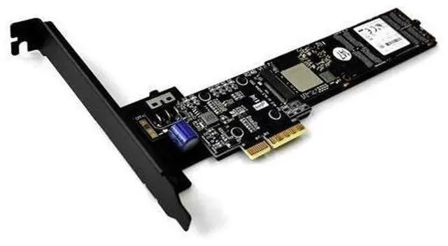 Main image of ADT PCIe 5.0 x4 to M.2/M.3 NVME SSD Adapter Card 128G/bps with Bracket Compatible with M.2 NVMe 2230 2242 2260 2280 22110 SSD (R24B)
