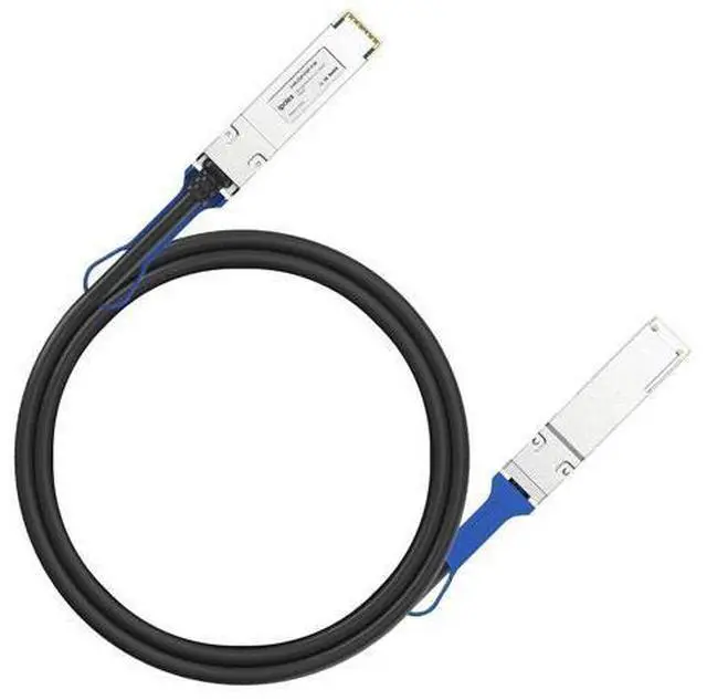 Main image of ipolex 100Gb/s QSFP28 SFP Twinax Cable, 100GBASE Direct Attach Copper Cable (DAC),for Mellanox MCP1600-C001, 1-Meter(3.3ft), Passive, for Mellanox SN2700/SN2010/SX1410 and More Model Support QSFP28