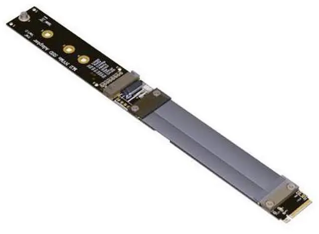 Main image of R44SF / R24SF M.2 NVMe SSD Extension Cable Solid State Drive Riser Card Support M2 to PCI Express 3.0 X4 PCIE Full Speed 32G/BPS(R44SF 20CM)