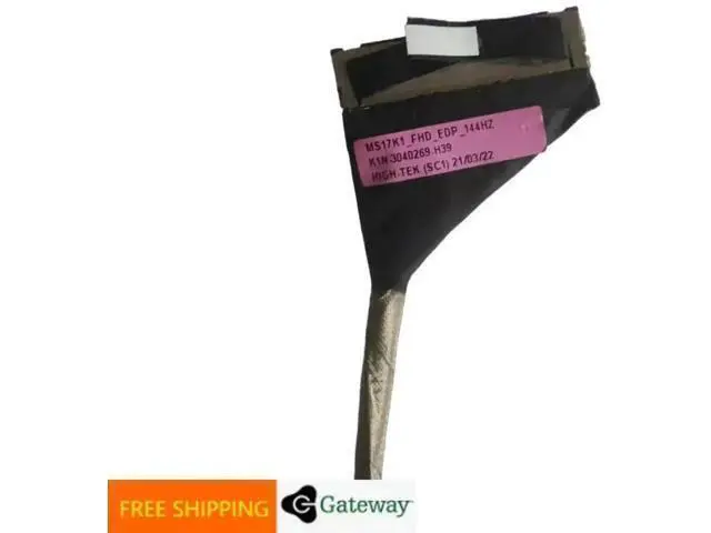 Alt view image 2 of 3 - Laptop Parts Ms17k1 LCD Cable for Ge76 Raider MS-17K1 LCD LED Display Ribbon Camera Cable K1N- 3040269 -H39
