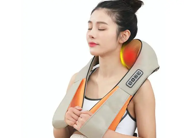 Alt view image 2 of 7 - Massagers for Neck and Back Pain Relief, Great Gifts for Women/Men/Dad/Mom Birthday Black