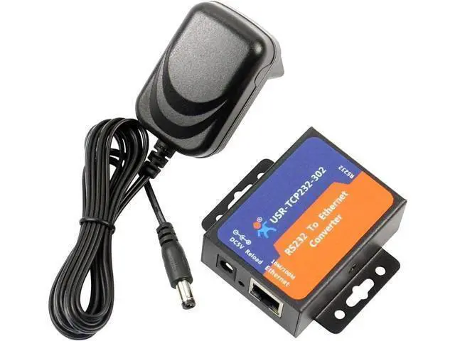 Alt view image 5 of 6 - USR-TCP232-302 Tiny Size RS232 to TCP IP Converter Serial RS232 to Ethernet Server Module Ethernet Converter Support DHCP/DNS (1)